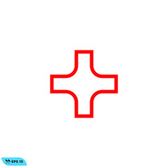 Icon vector graphic of medical