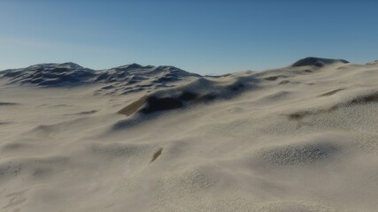 science fiction illustration, beautiful space background, a computer-generated surface, a fantasy world 3d render
