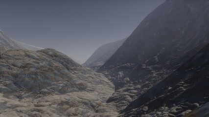 science fiction illustration, beautiful space background, a computer-generated surface, a fantasy world 3d render
