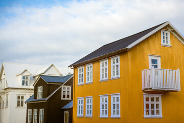 Traditional Icelandic Corrugated Iron Houses