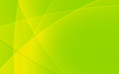Naklejka na ściany i meble Abstract geometric green and yellow curve line gradient Background. with space for concept design Technology and modern.