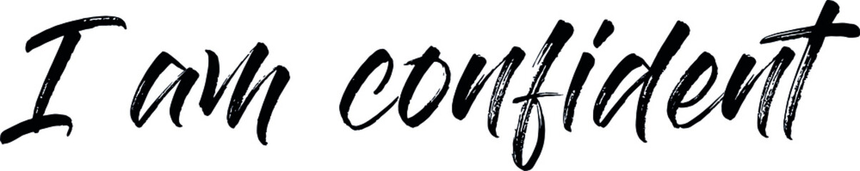 Interested quote. Modern calligraphy text. Vector hand-drawn illustration black and white