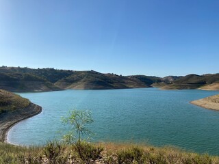 Fototapeta premium Schönes Bild von deinem Stausee