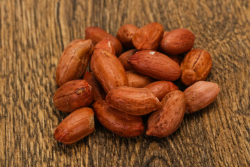 Raw peanut heap - for roast