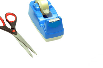 A transparent glue pour holder with a adhesive tape.