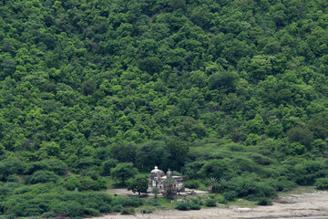 Shree Kamalja Devi Temple at Lonar lake, Lonar, Buldhana, Maharashtra, India