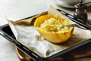 Roasted Spaghetti Squash