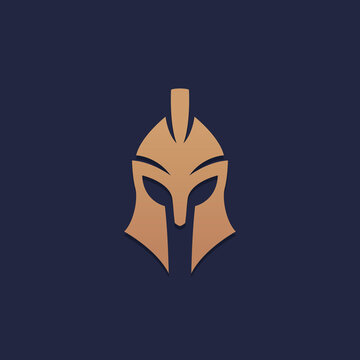recommend clip art: Warrior helmet logo icon design. Spartan, Greek gladiator helmet logotype.
                    