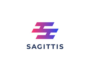 Letter S logo template. Unique modern creative logotype. Vector icon.
