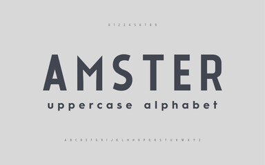 Fototapeta na wymiar Lettering fashion designs. Modern alphabet fonts. Technology typography futuristic uppercase. vector illustrator