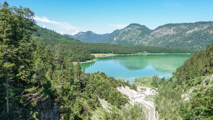Obraz premium Sylvensteinstausee