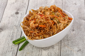 asian Glass noodle with chicken