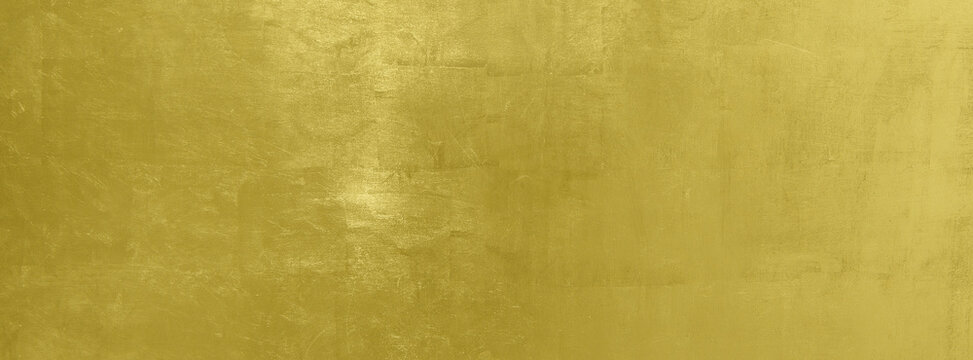 Pale Yellow Gold Texture Background.