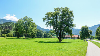 Isartal in Oberbayern