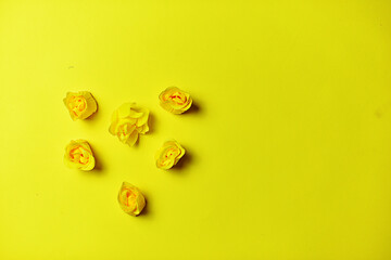 wash soap in rose petals shape 
