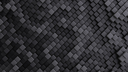 Lots of rectangular cells. Abstract background. Shades of gray