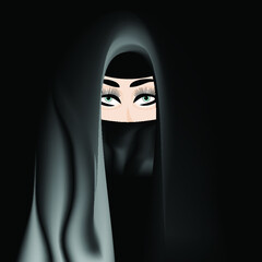 Portrait of a Muslim Woman