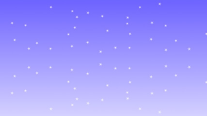 Naklejka na ściany i meble Night blue space background with stars illustration.
