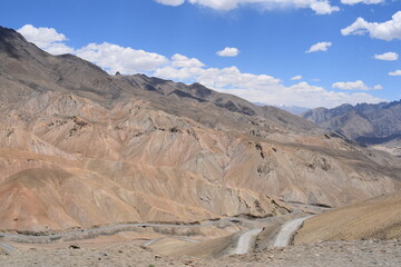 landscape in the himalayas