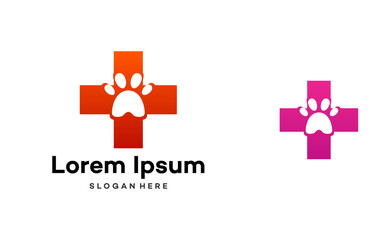 Pet Animal Health Icon Logo Design Element