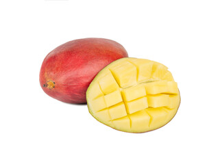Mango with half