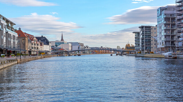 Fredrikstad Canal Norway