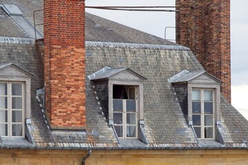 old house in the town