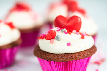 Red velvet cupcakes