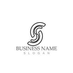 Business corporate S letter logo
