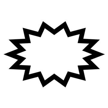 Cartoon explosion vector