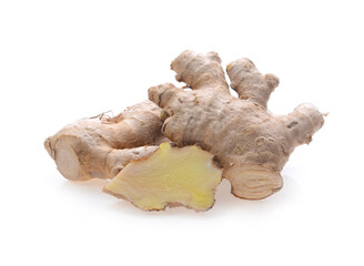 ginger isolated on white background