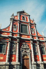 Fototapeta na wymiar City Hall in Liege city, Belgium