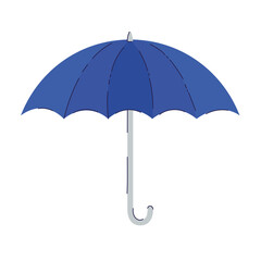 umbrella protection accessory isolated icon vector illustration design