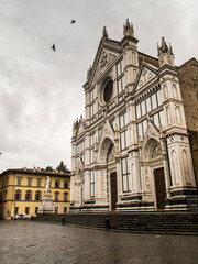 Italia, Tosana, Firenze, la basilica di Santa Croce.