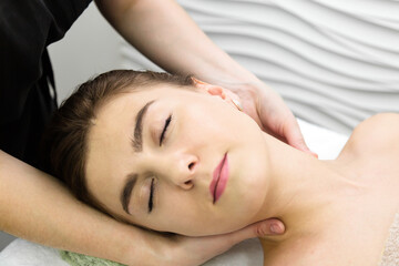 Scalp and hair roots massage for depression and fatigue,