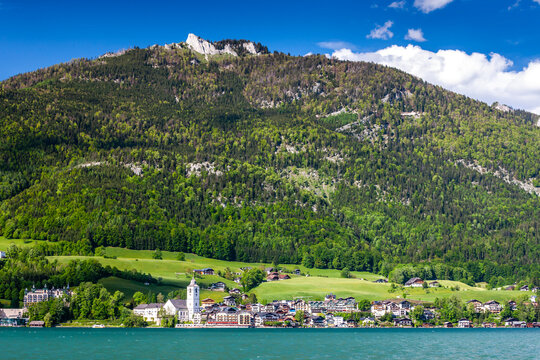 St. Wolfgang in central Austria