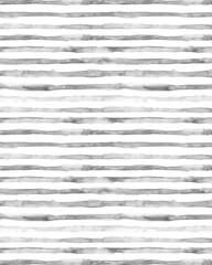 Hand drawn watercolor grey colorful washed stripes background