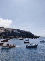 Fototapeta premium boats in the harbor