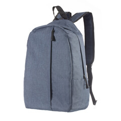 
School backpack white background for clipping