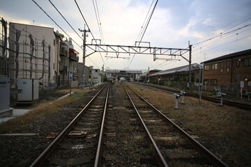 kyoto suburb railroad