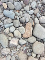 stones on the beach