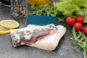 fillet of fish with vegetables