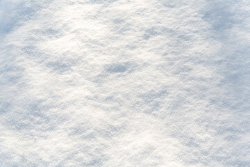 Snow with sun light background texture