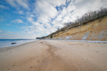 Steilküste zwischen Kühlungsborn und Heiligendamm, Mecklenburg-Vorpommern, Deutschland