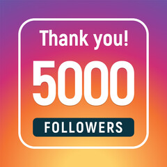 Thank you 5000 followers congratulation subscribe. 5k like follow anniversary