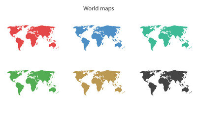 World map design
