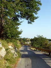 Straße im Nationalpark Biokovo