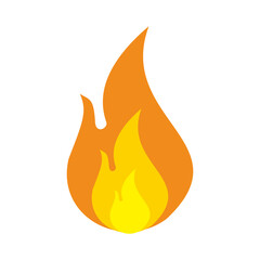 Fire icon design template vector isolated illustration