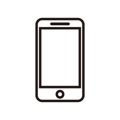 smartphone icon,mobile phone vector illustration