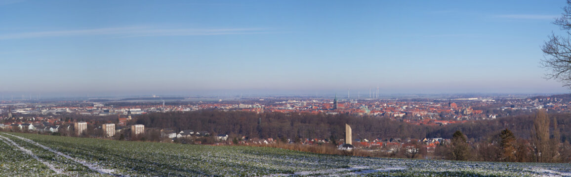 Hildesheim Winter Panorama